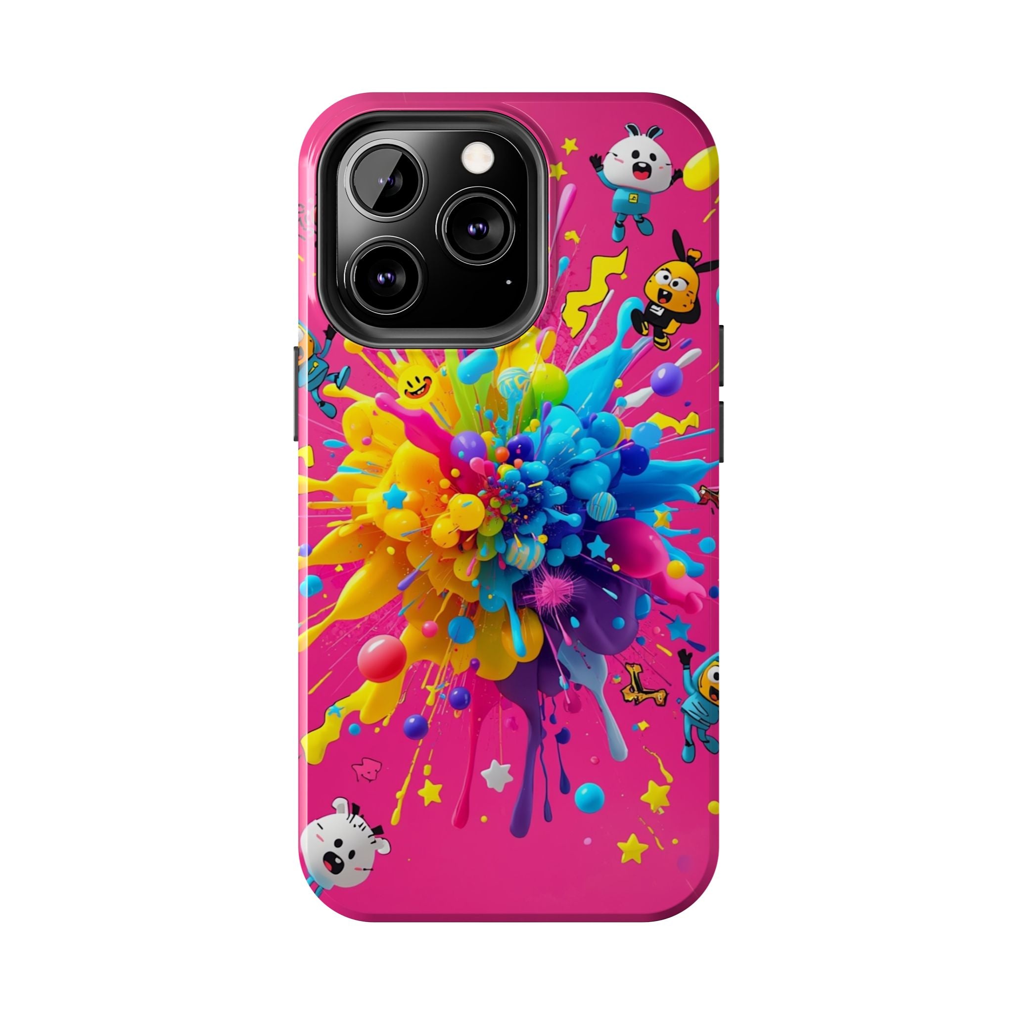Color Splash Cartoon Aesthetic (Tough Phone Cases)