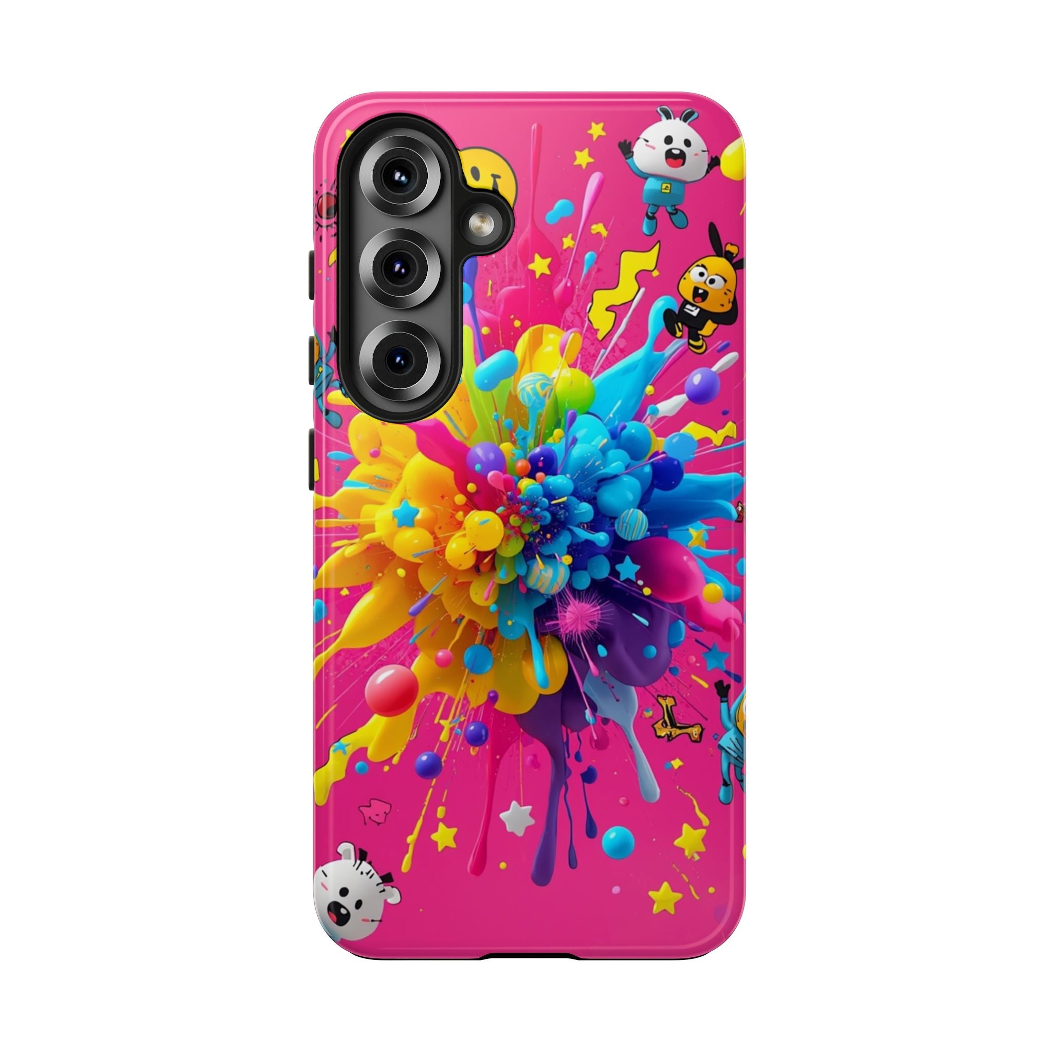 Color Splash Cartoon Aesthetic (Tough Phone Cases)