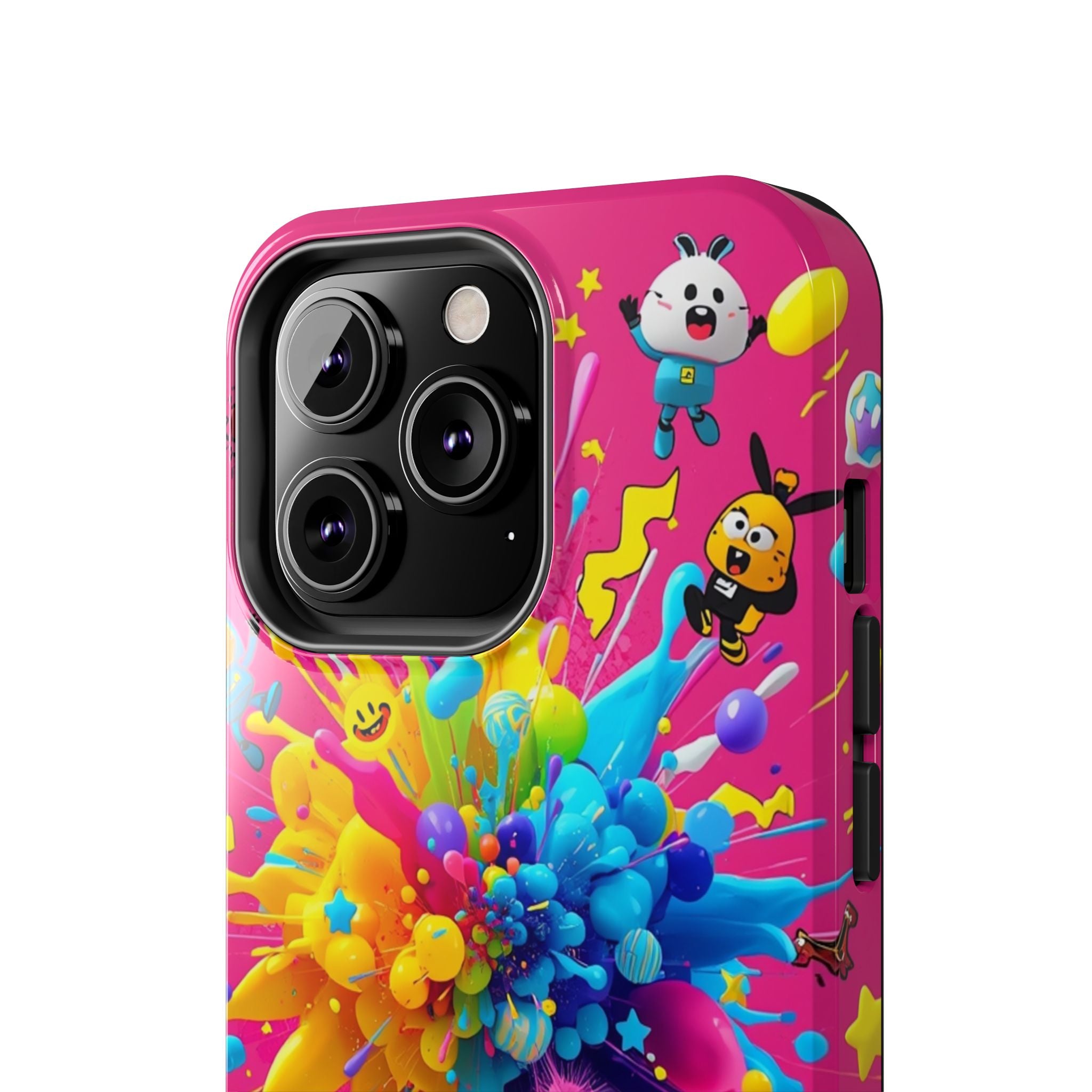 Color Splash Cartoon Aesthetic (Tough Phone Cases)
